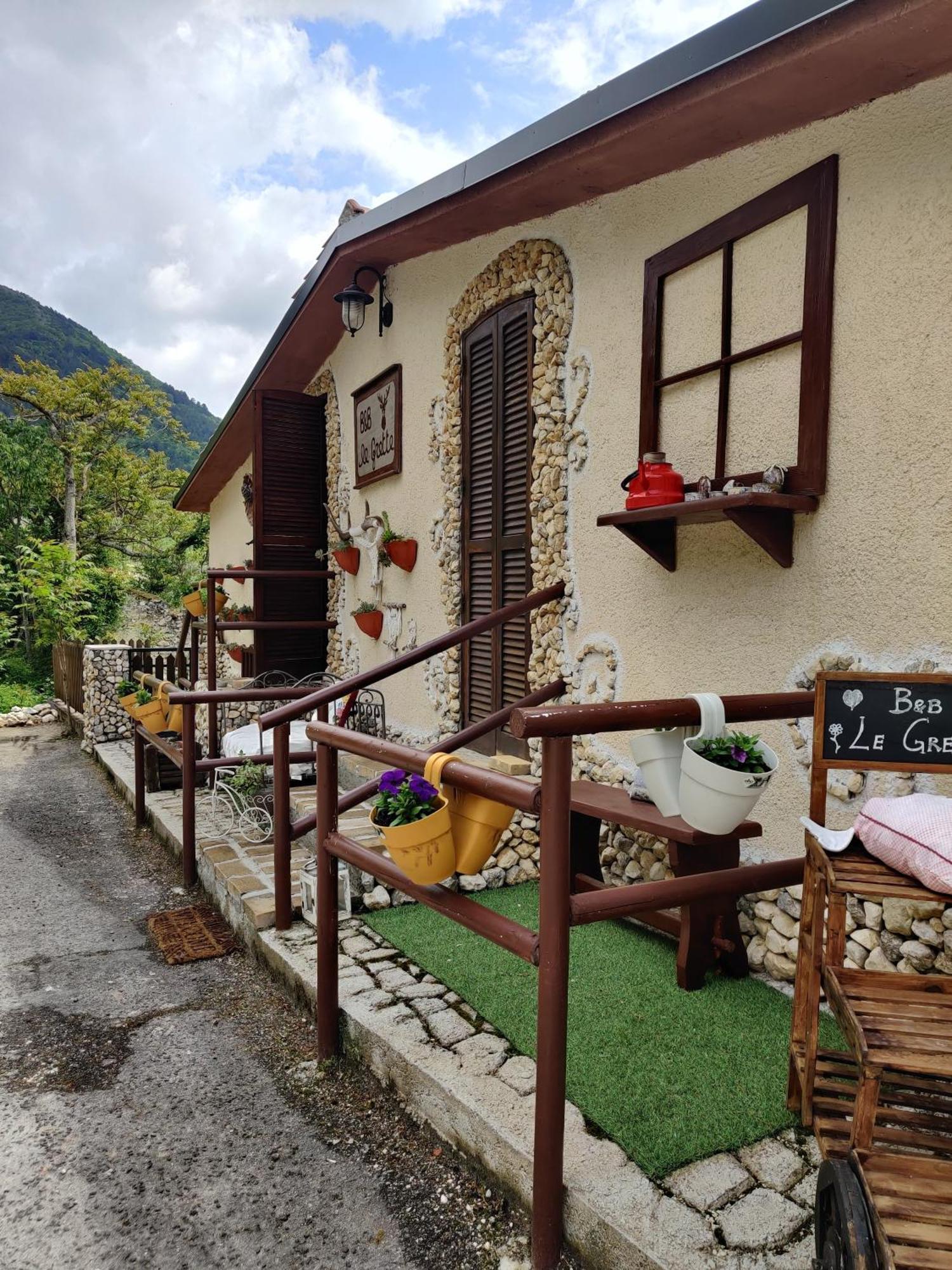B&B Le Grette Gioia Dei Marsi 外观 照片
